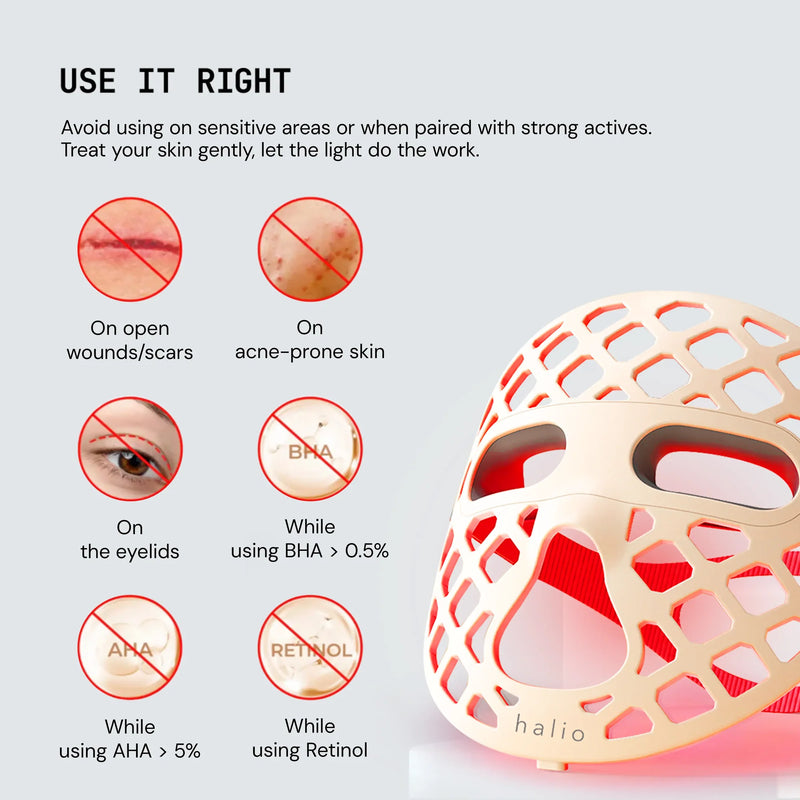 Nuvio UltraLight LED-Maske