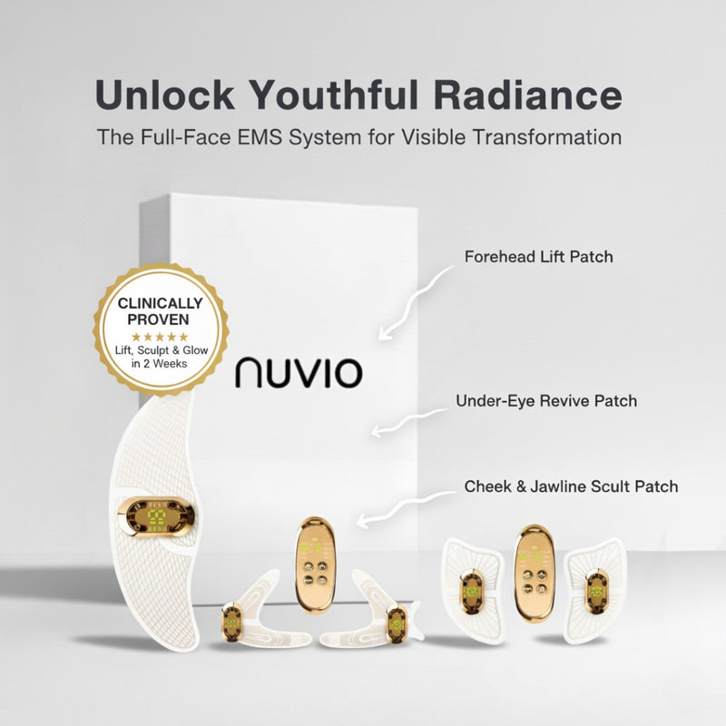 Nuvio EMS Patch Full Face Set