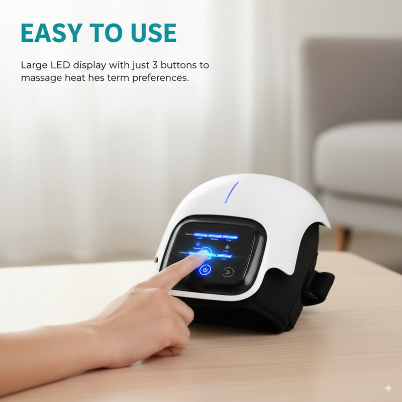 HeatRelief™ Gelenkmassagegerät 3V1 – Knie, Ellenbogen, Schulter
